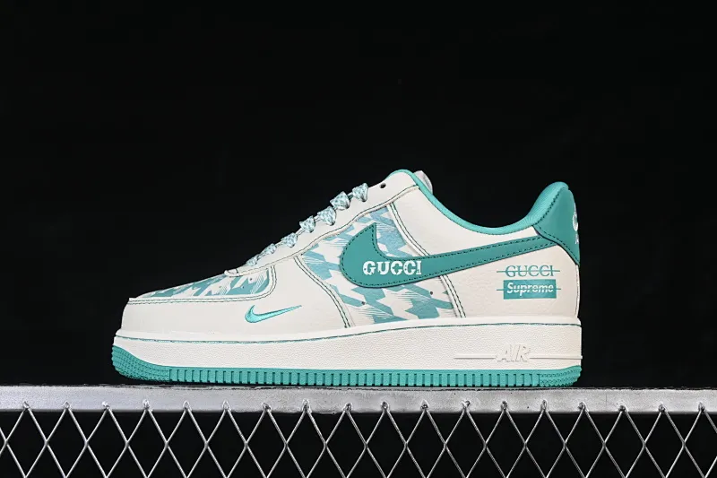 All categories Nk Air Force 1 Air Force series Nk Air Force 1 Low Air Force low-top Nike Air Force 1'07 Low Gucci joint mint green Air Force 1 low-top casual sneakers XL1979-124